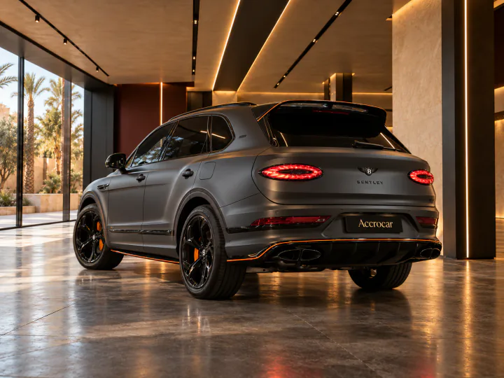 Bentley Bentayga from the Accrocar fleet